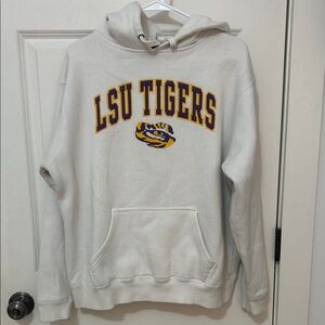 LSU Tigers Hoodie fleece sweatshirt size XL top of the world cotton blend